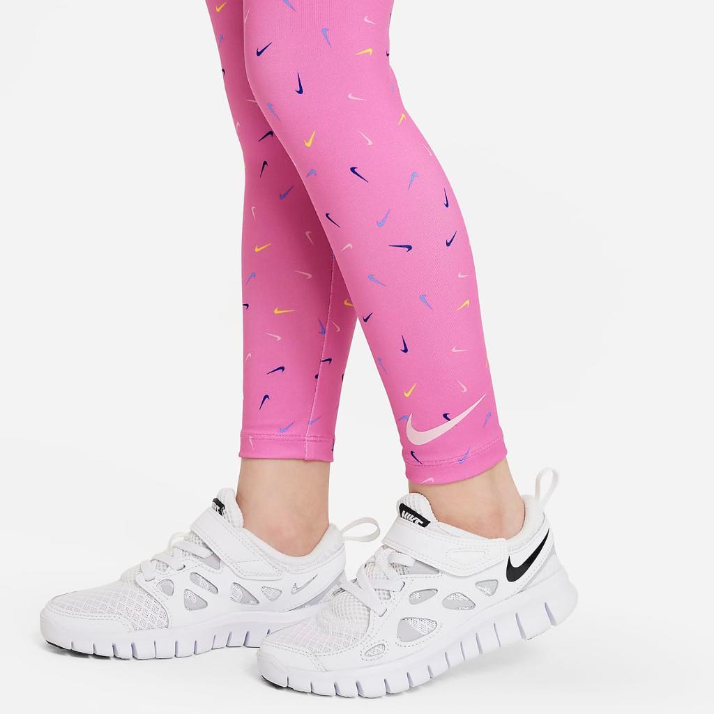 Nike Swooshfetti Leggings Little Kids Dri-FIT Leggings 36L056-AFN