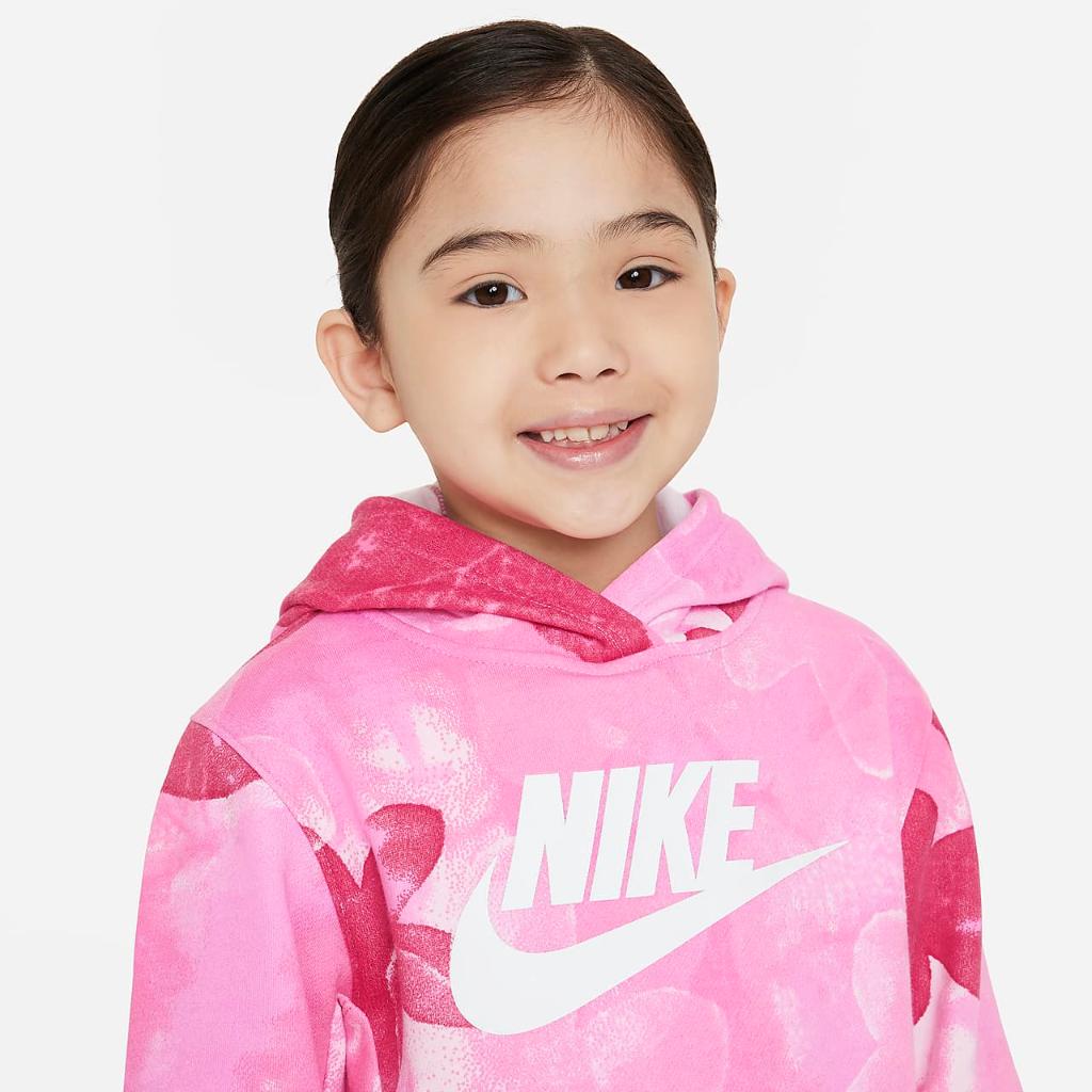Nike Sci-Dye Club Pullover Little Kids Hoodie 36L119-AFN