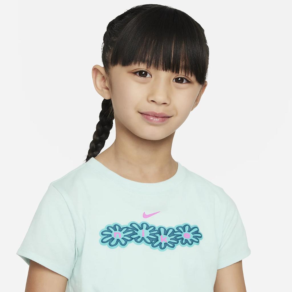 Nike Flower Graphic Tee Little Kids T-Shirt 36L256-EF1