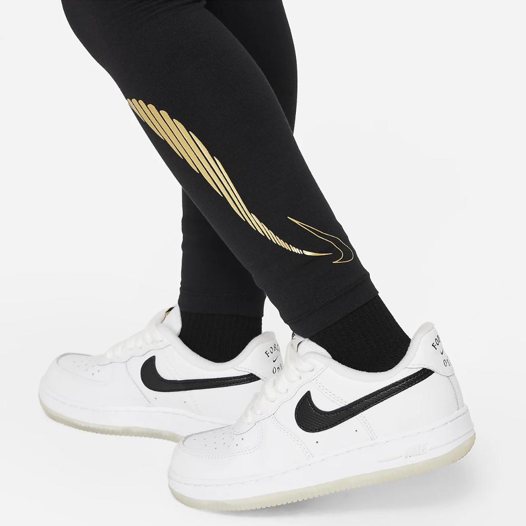 Nike Sportswear Shine Leggings Little Kids Leggings 36L426-023