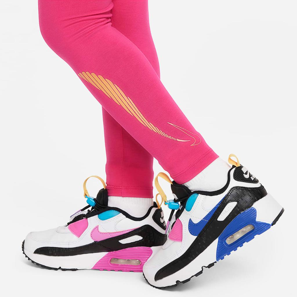 Nike Sportswear Shine Leggings Little Kids Leggings 36L426-A0I