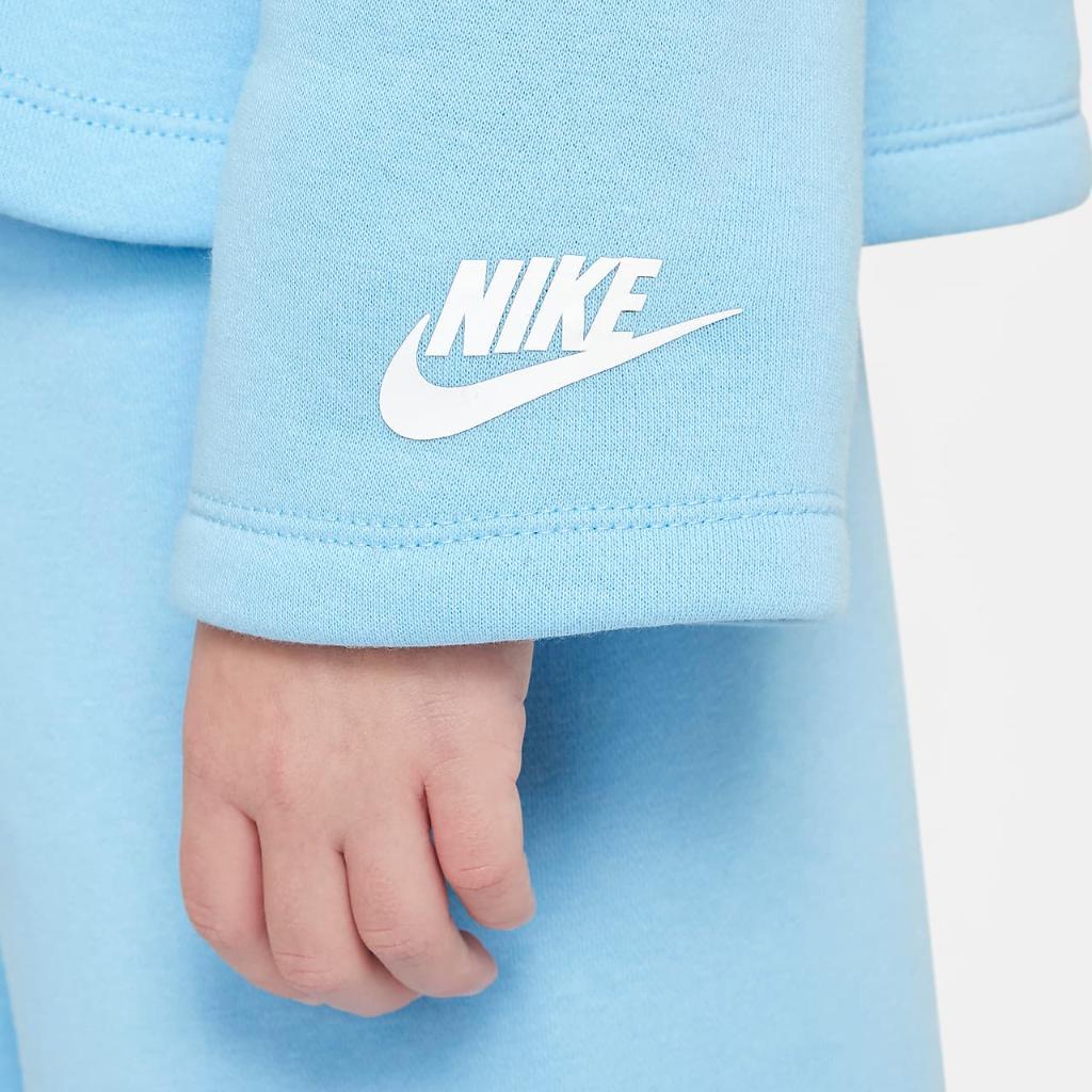 Nike Floral Fleece Little Kids&#039; Graphic Hoodie 36L808-BJB
