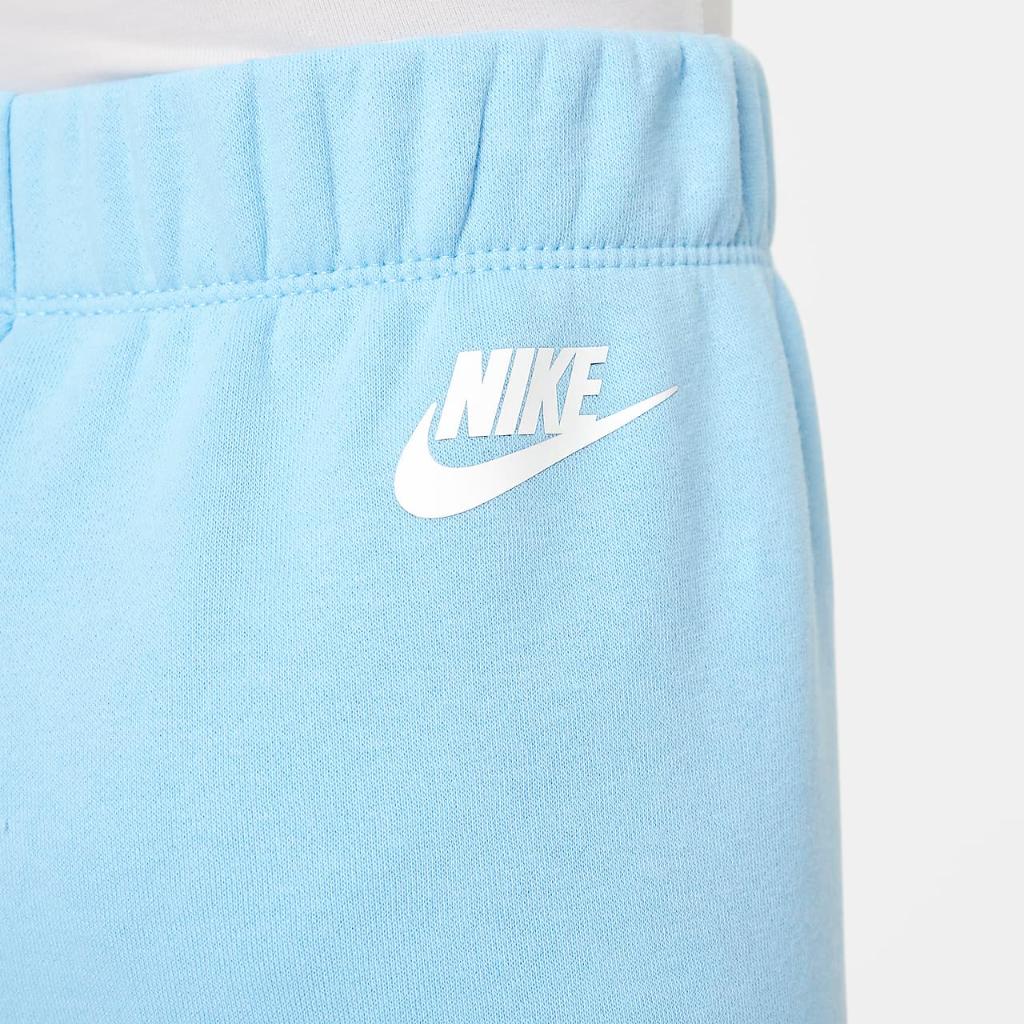 Nike Floral Fleece Little Kids&#039; Wide Leg Pants 36L809-BJB