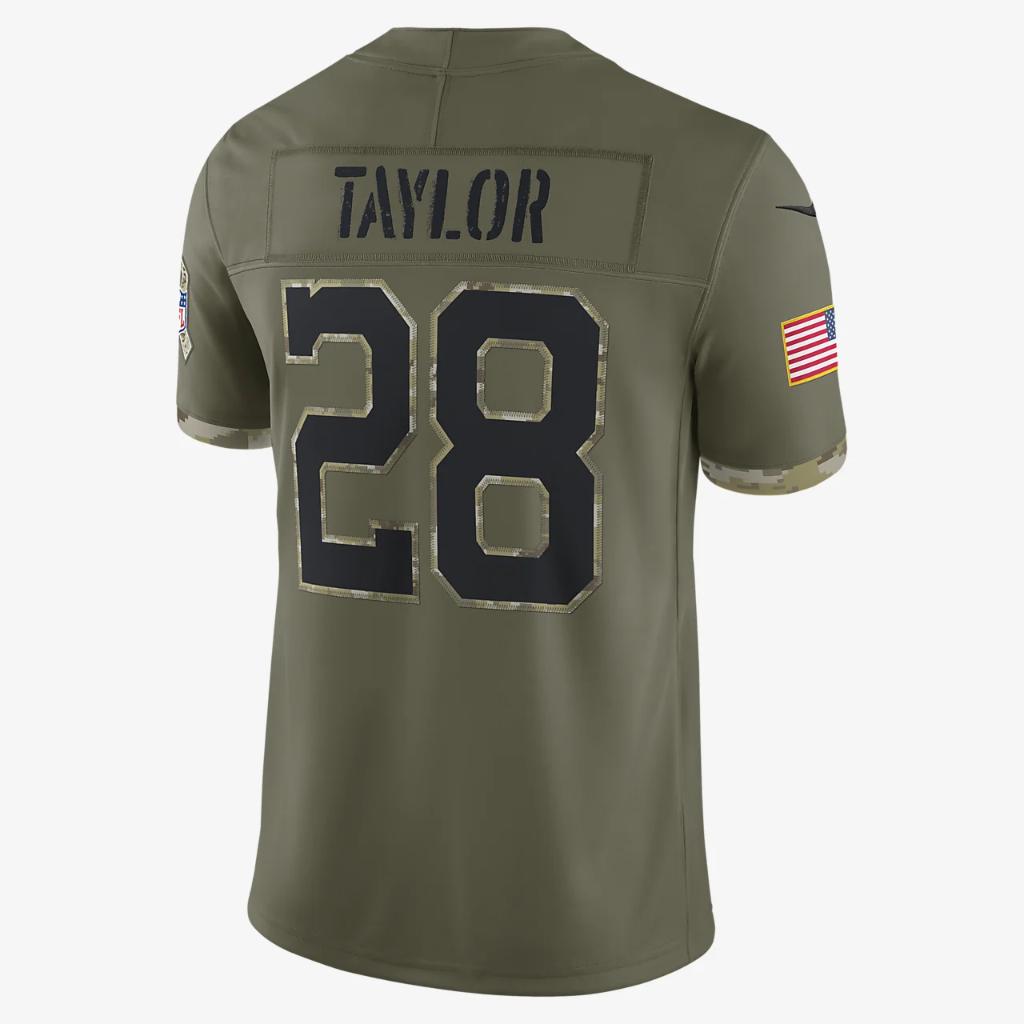 NFL Indianapolis Colts Salute to Service (Jonathan Taylor) Men&#039;s Limited Football Jersey 36NMSTSVF3E-006