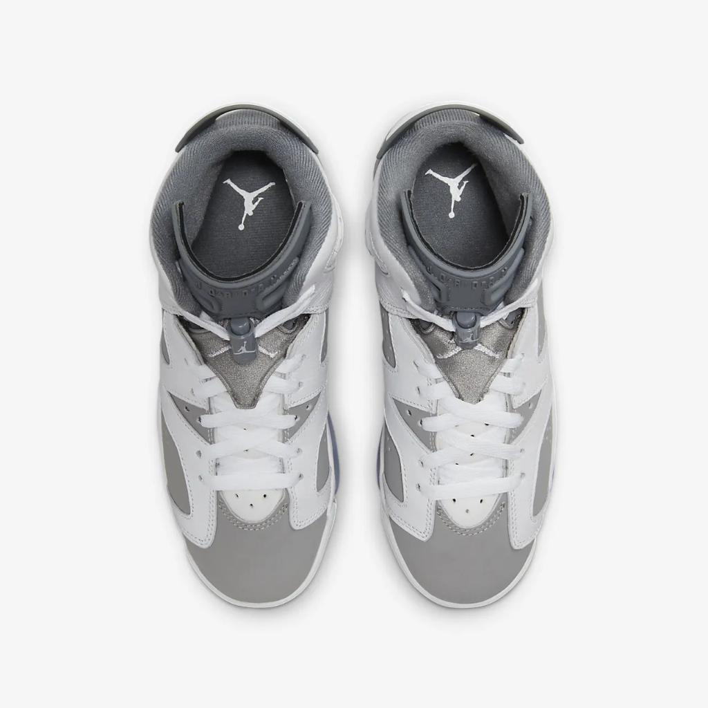 Air Jordan 6 Retro Big Kids&#039; Shoes 384665-100