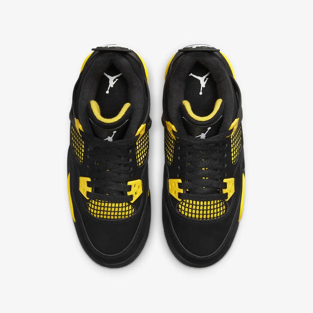 Air Jordan 4 Retro Big Kids&#039; Shoes 408452-017