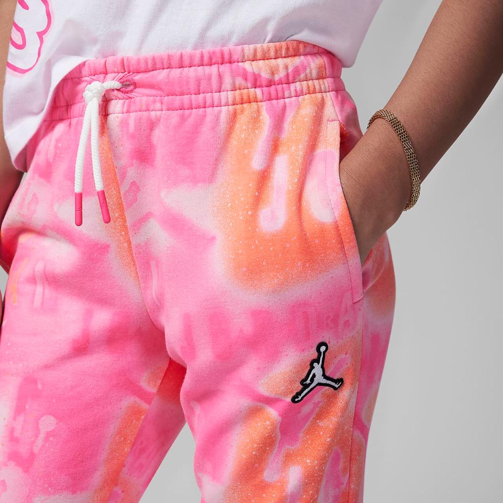 Jordan Big Kids&#039; Essentials Printed Fleece Pants 45B715-AA7