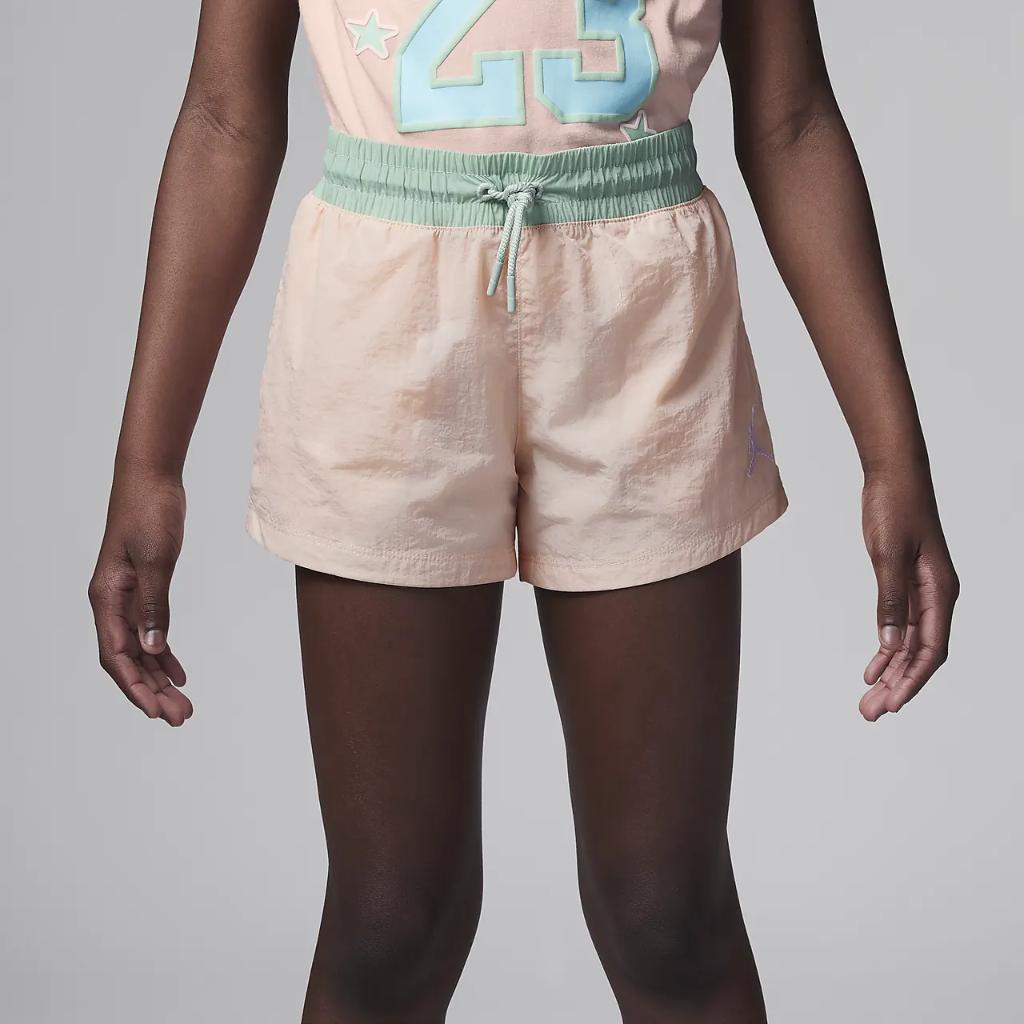Jordan Icon Play Blocked Shorts Big Kids&#039; (Girls) Shorts 45C389-AAJ
