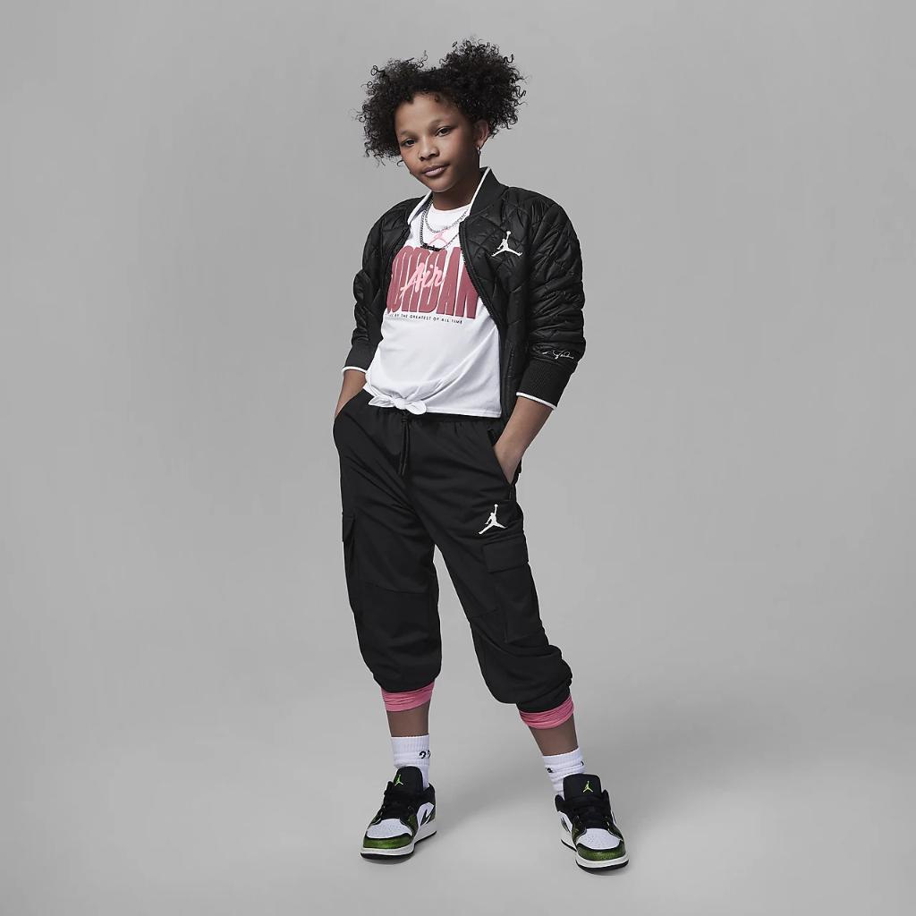 Jordan Greatness Tee Big Kids&#039; (Girls) T-Shirt 45C404-001