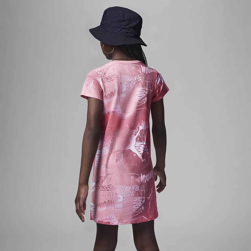 Jordan Essentials New Wave Allover Print Dress Big Kids&#039; (Girls) Dress 45C413-A7L
