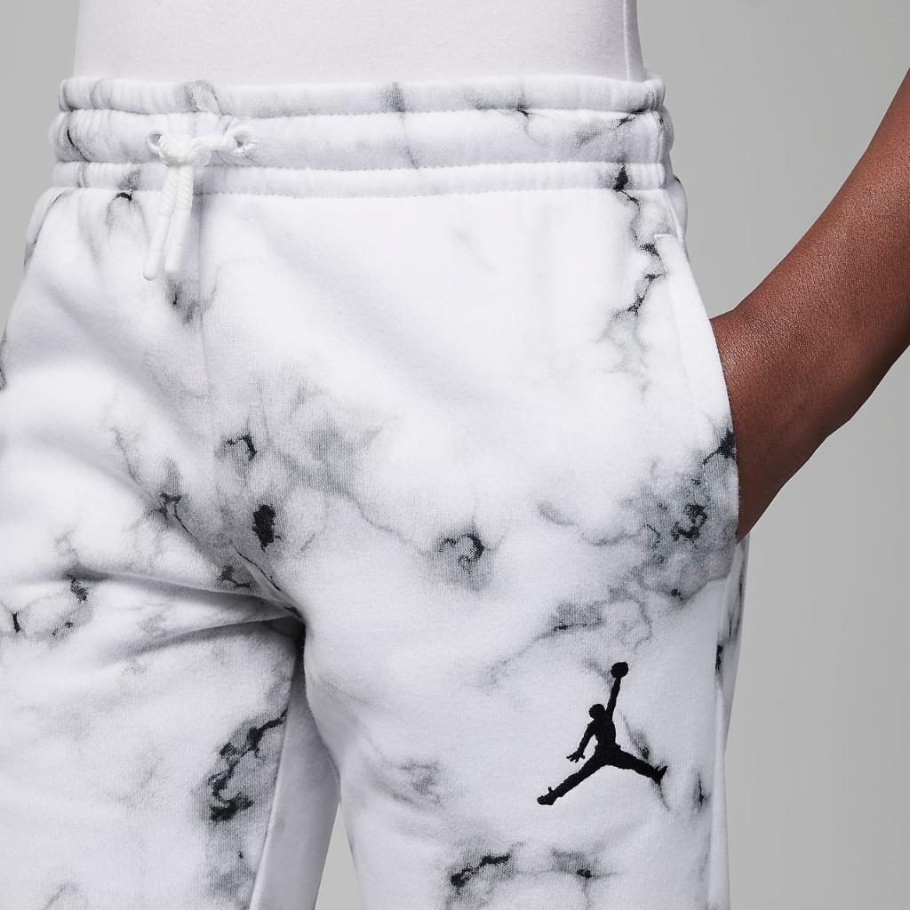 Jordan Essentials Printed Fleece Pants Big Kids Pants 45C594-001