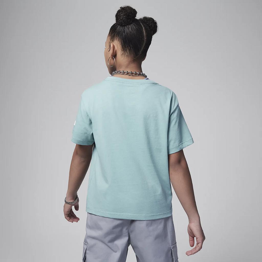 Jordan Post Up Boxy Tee Big Kids T-Shirt 45C657-572