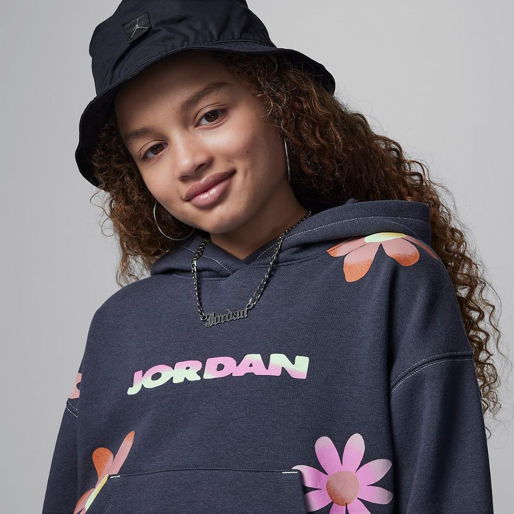 Jordan Deloris Jordan Flowers Big Kids&#039; Hoodie 45C960-693