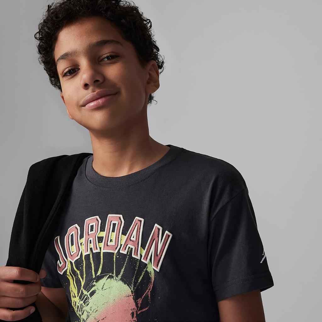 Jordan Hoop Style Big Kids&#039; Graphic T-Shirt 45C991-693