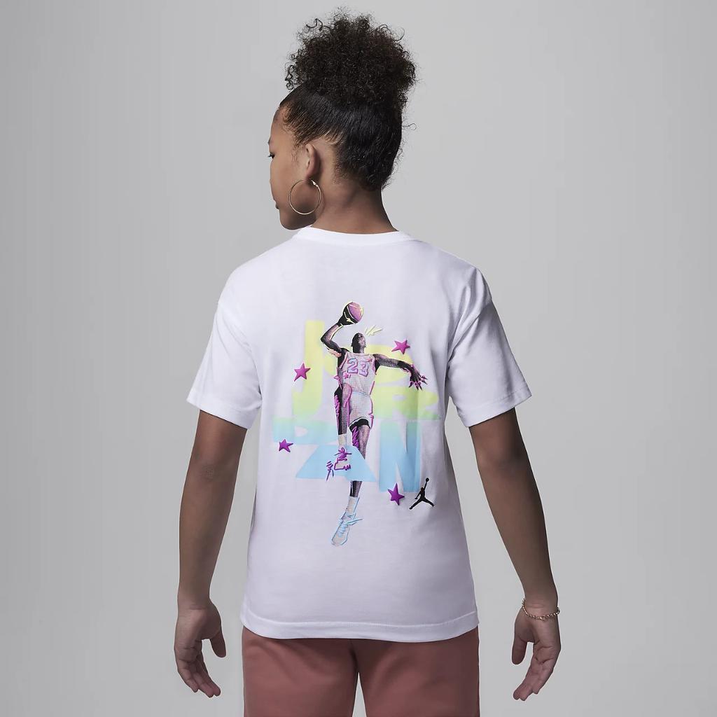 Jordan Big Kids&#039; Dunk Graphic T-Shirt 45D185-001