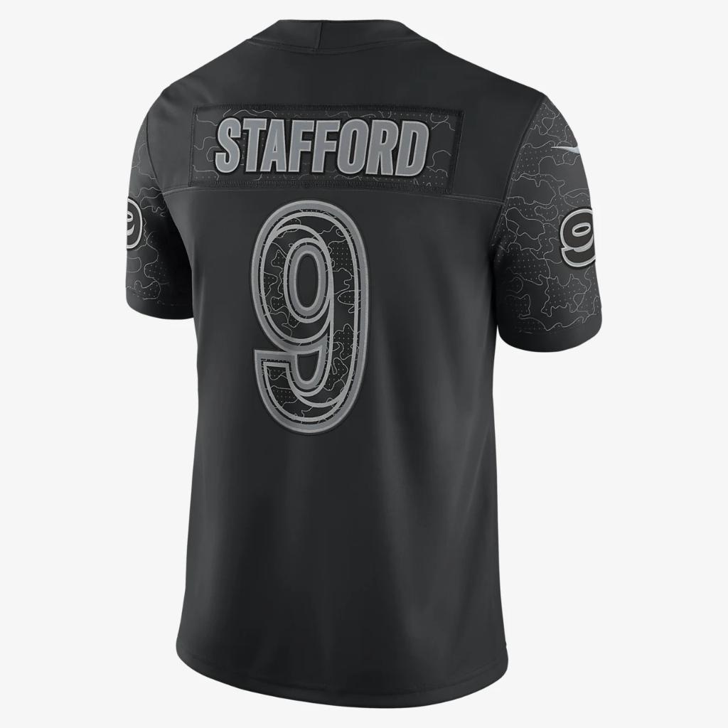 NFL Los Angeles Rams RFLCTV (Matthew Stafford) Men&#039;s Fashion Football Jersey 45NM00A95F-002