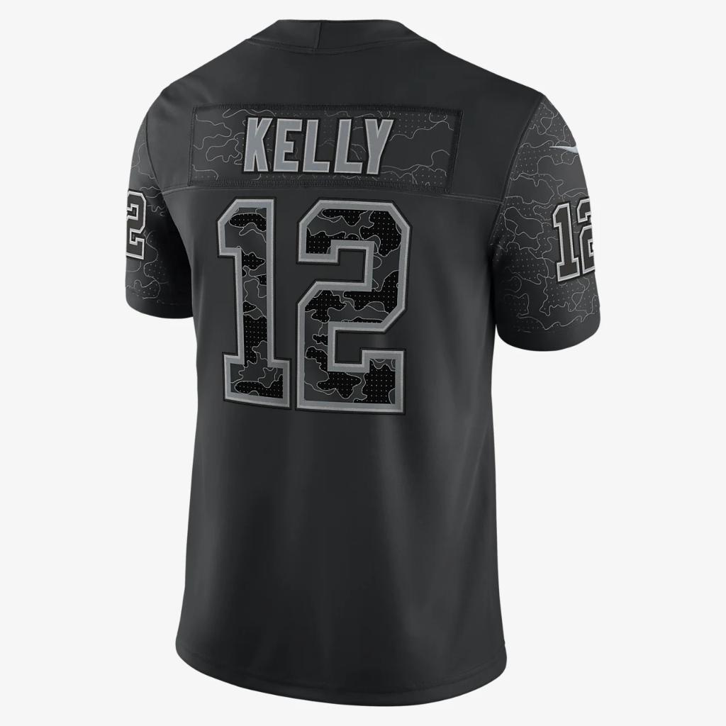 NFL Buffalo Bills RFLCTV (Jim Kelly) Men&#039;s Fashion Football Jersey 45NM00AW19-000