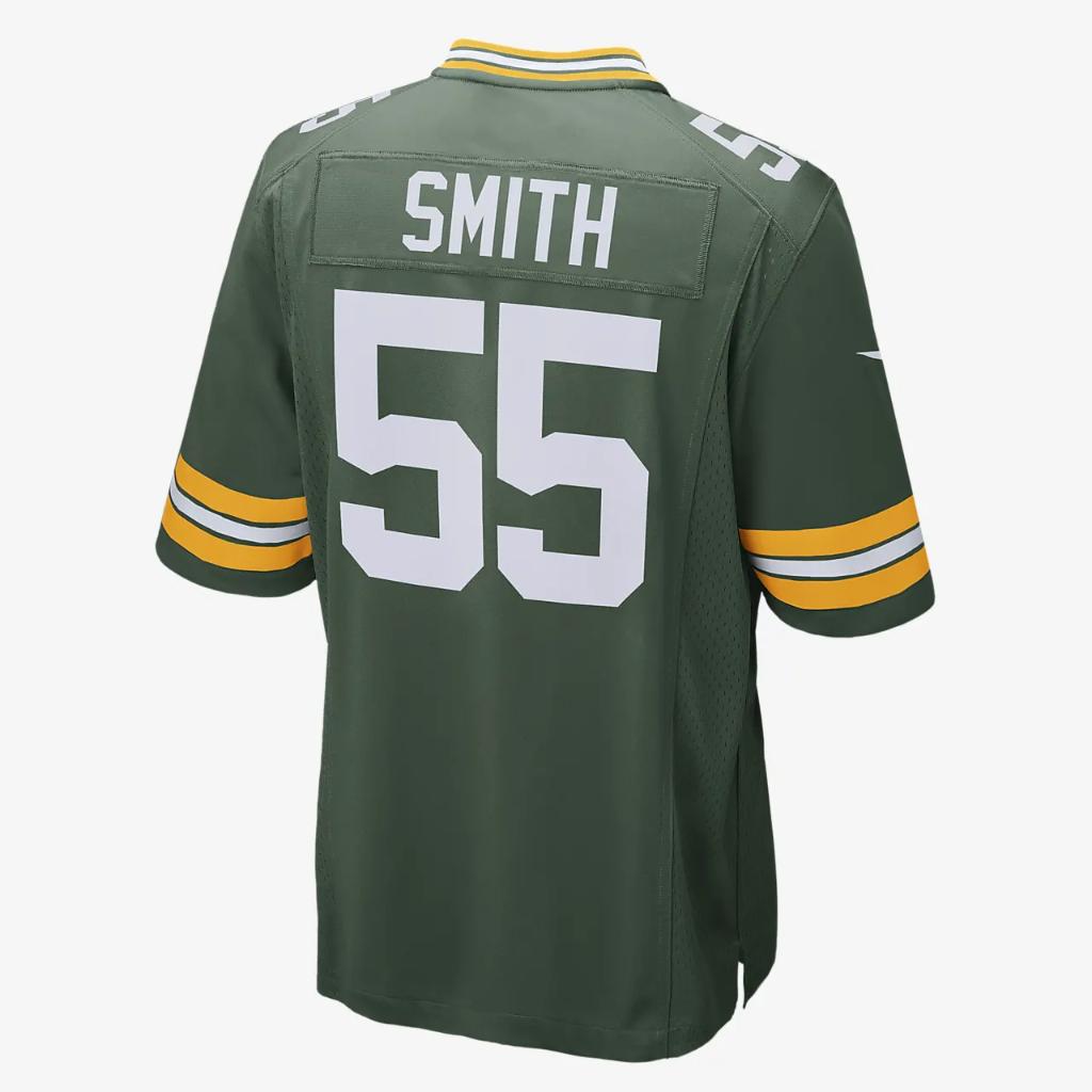 NFL Green Bay Packers (Za&#039;Darius Smith) Men&#039;s Game Football Jersey 468953-385