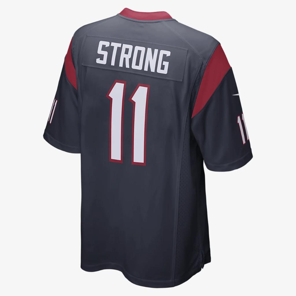 NFL Houston Texans (Jaelen Strong) Men&#039;s Game Football Jersey 468954-482
