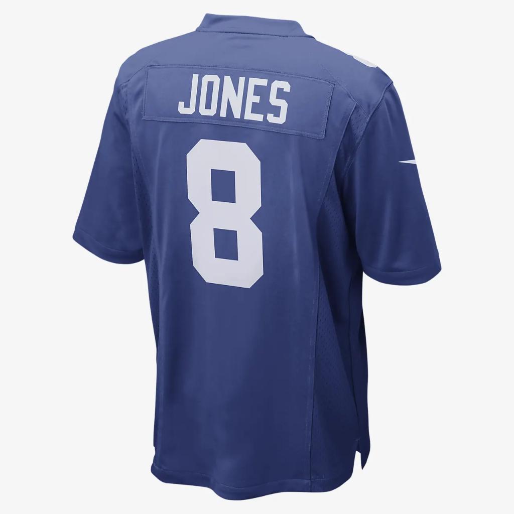 NFL New York Giants (Daniel Jones) Men&#039;s Game Football Jersey 468962-435