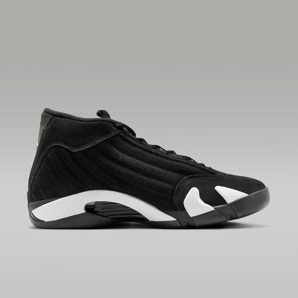 Air Jordan 14 &quot;Black/White&quot; Men&#039;s Shoes 487471-016