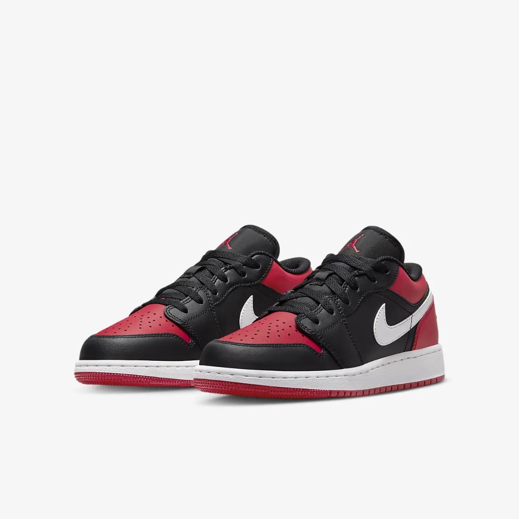 Air Jordan 1 Low Big Kids&#039; Shoes 553560-066