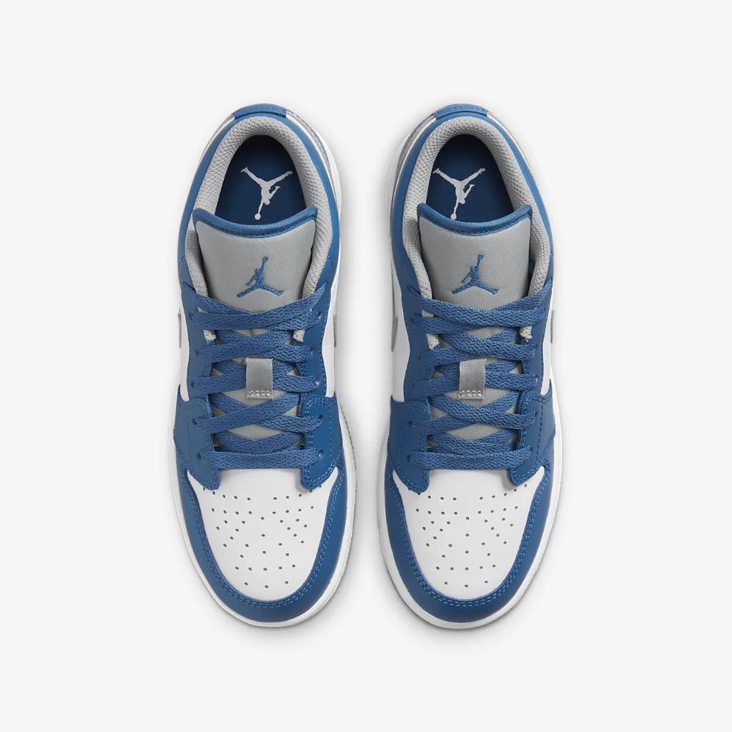 Air Jordan 1 Low Big Kids&#039; Shoes 553560-412