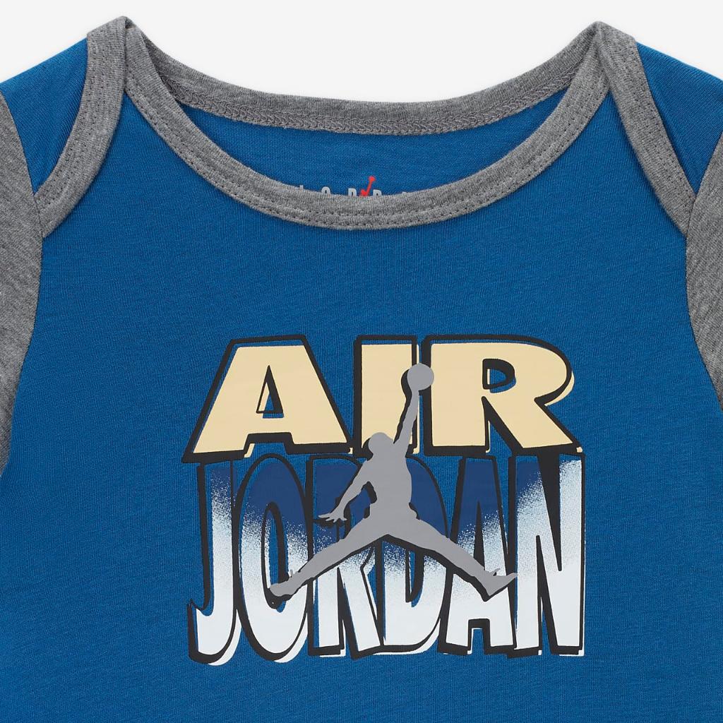 Jordan Jumpman Static Knit Romper Baby (3-6M) Romper 55C215-B65