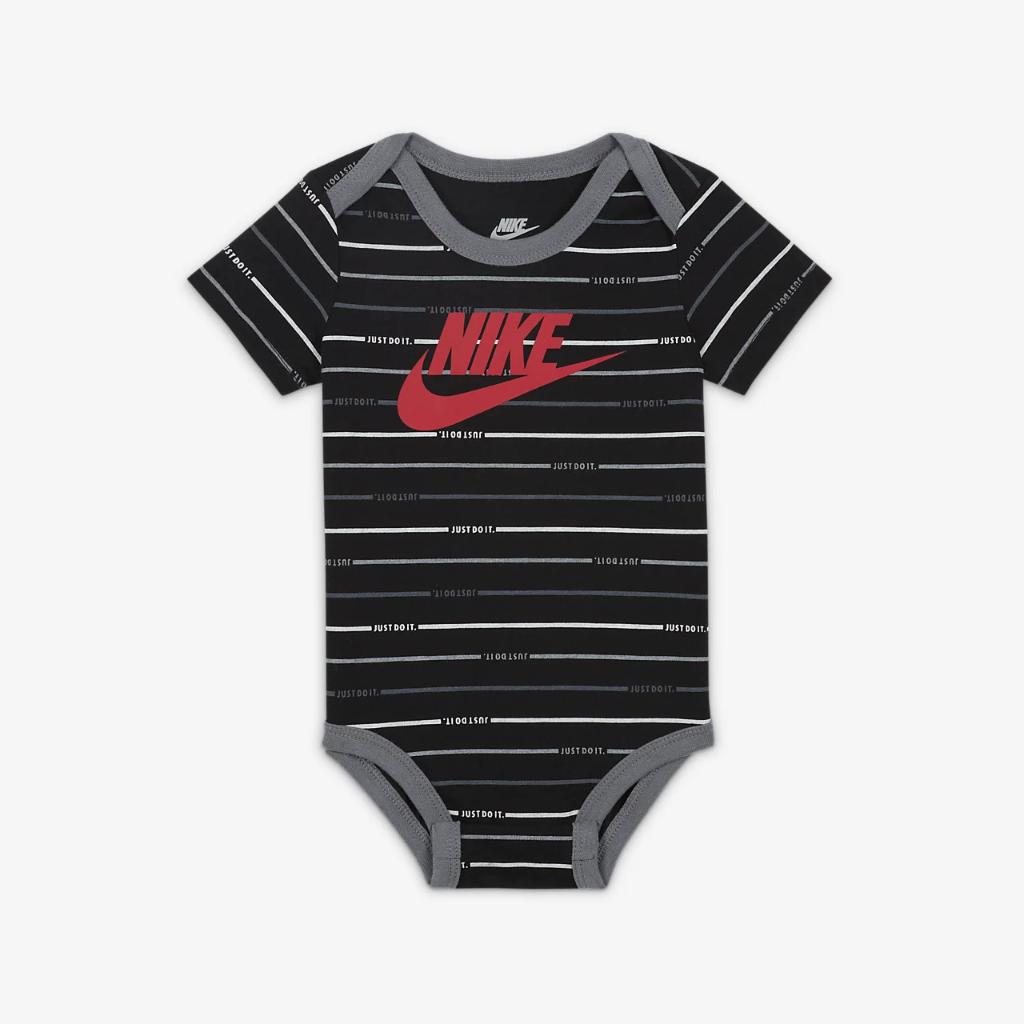 Nike Baby (0-9M) Stripe Bodysuit, Hoodie and Joggers Set 56G803-G3X