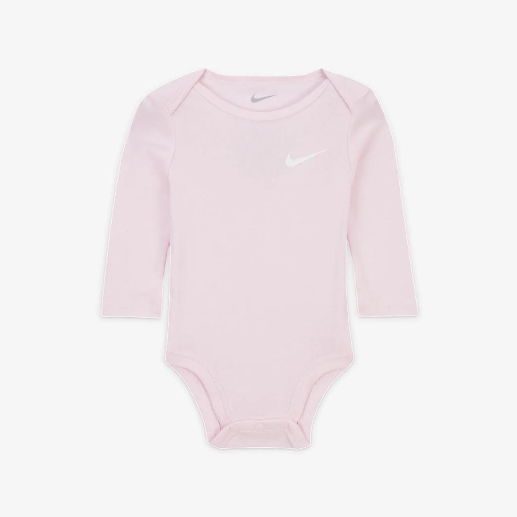 Nike Essentials Baby (0-9M) 3-Piece Bodysuit Set 56K732-A9Y