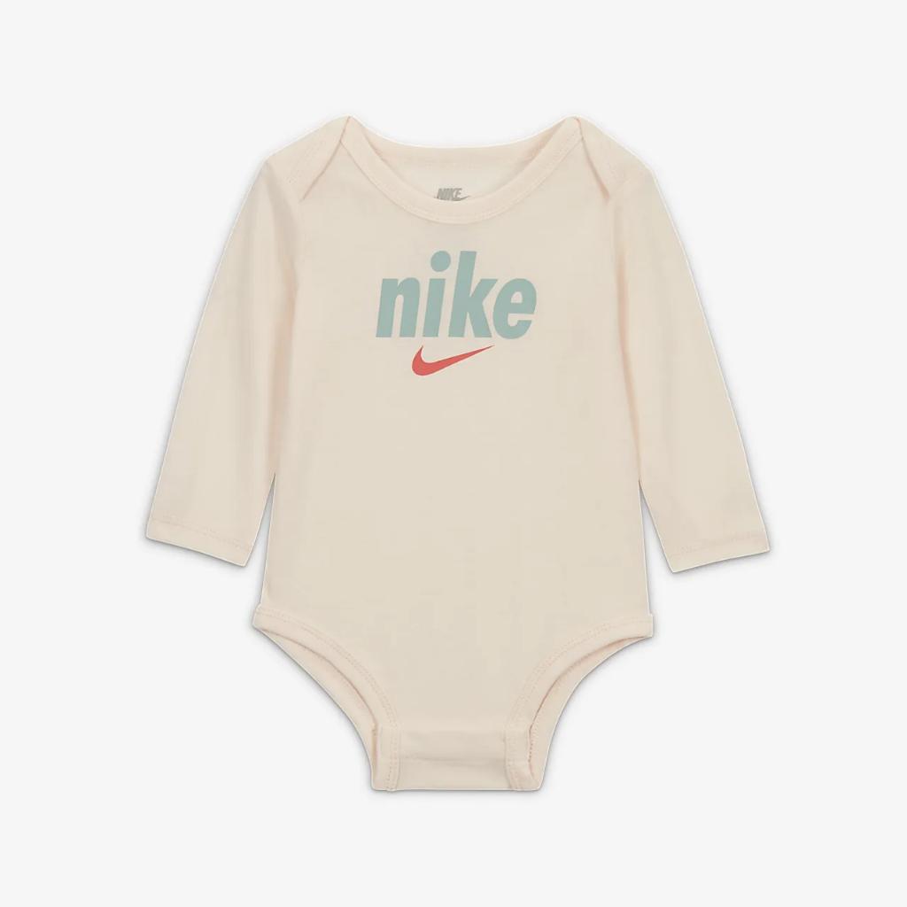Nike E1D1 3-Pack Bodysuits Baby Bodysuit Pack 56L263-AAK