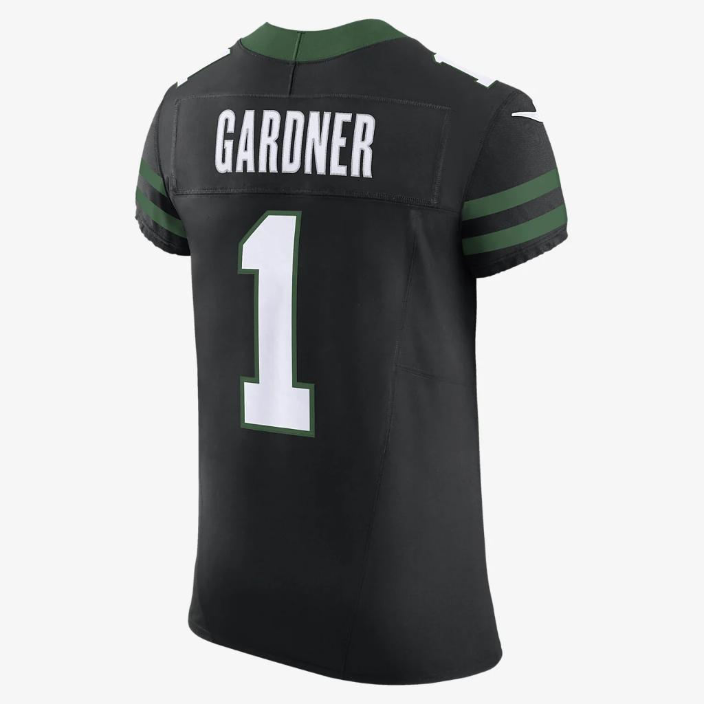 Sauce Gardner New York Jets Men&#039;s Nike Dri-FIT NFL Elite Football Jersey 58NM09WK72F-NR3