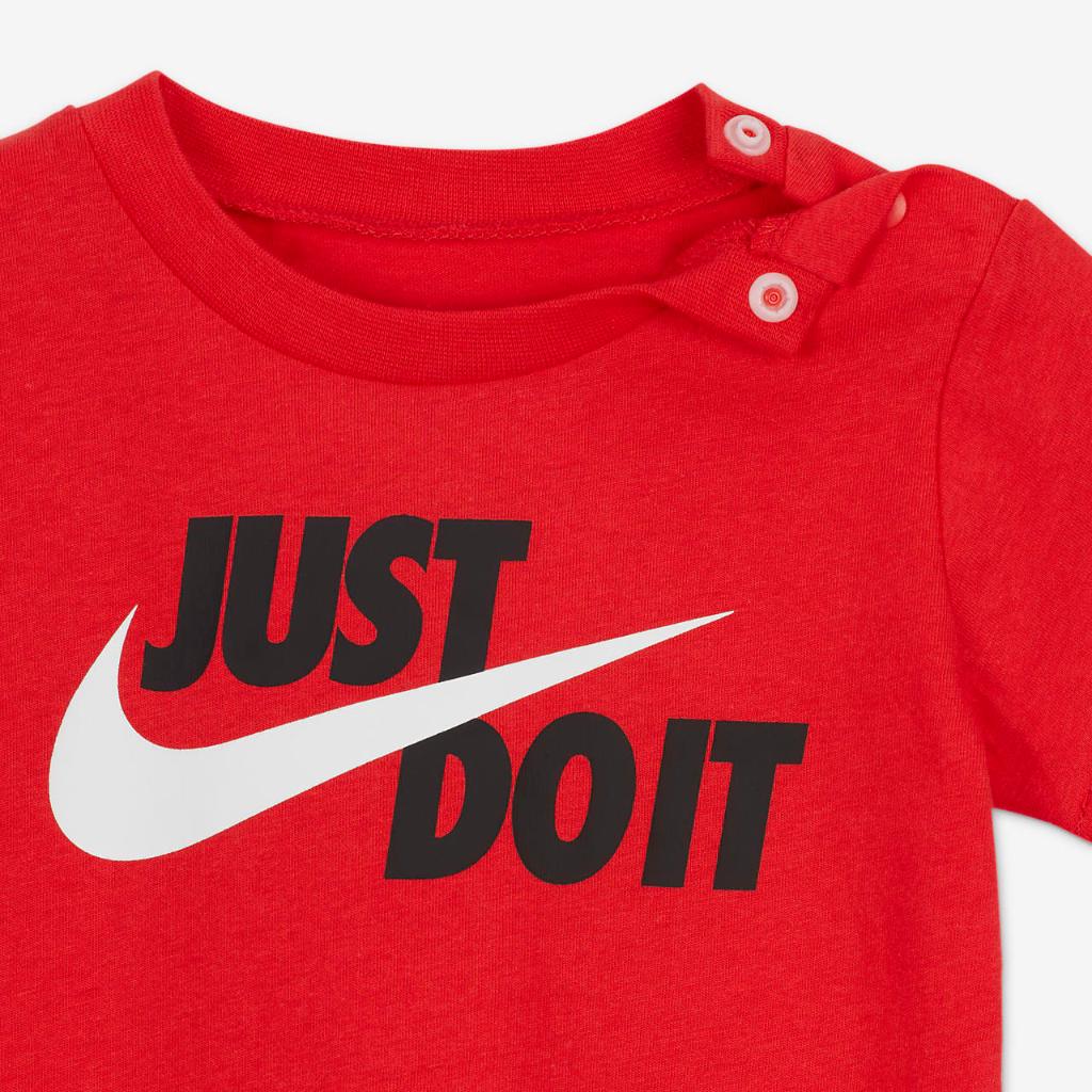 Nike Baby (12-24M) Just Do It Romper 66E637-R4Y