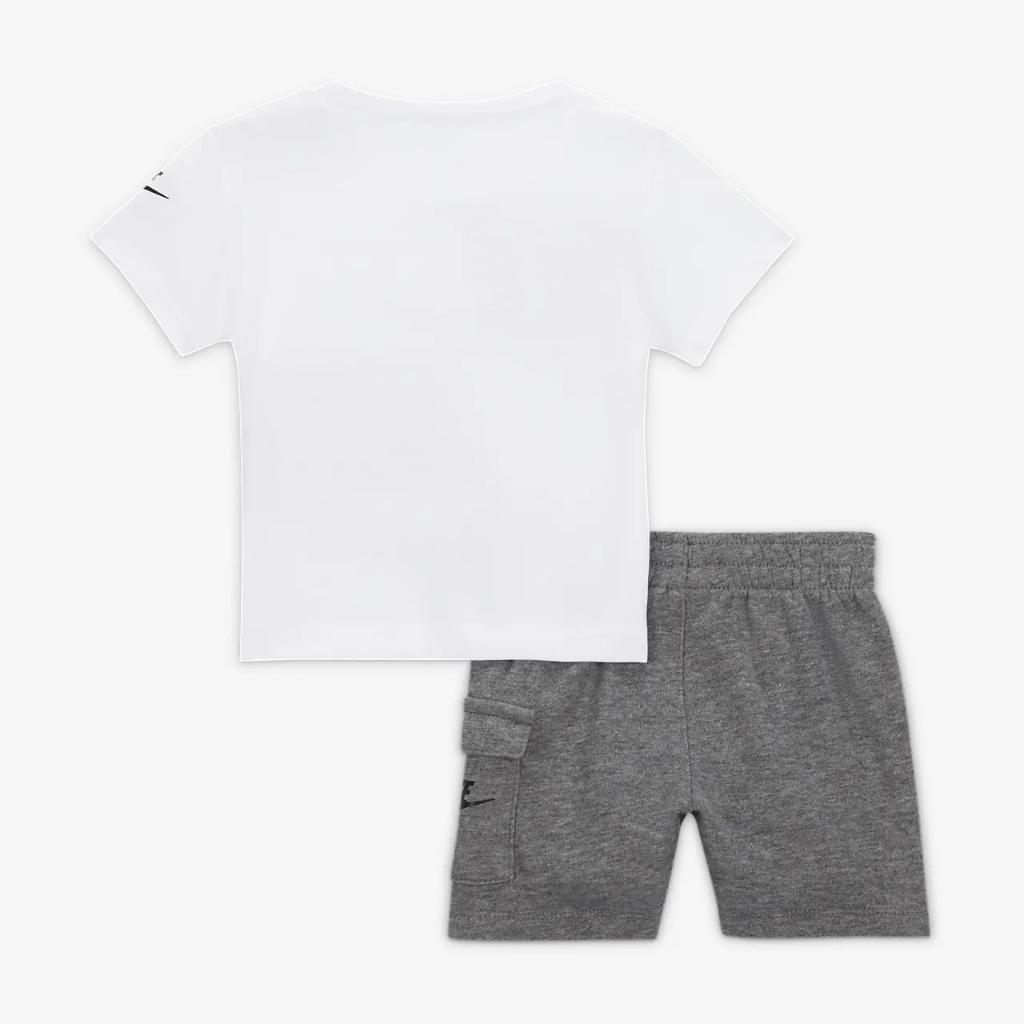 Nike Sportswear Baby (12-24M) T-Shirt and Shorts Set 66J213-GEH