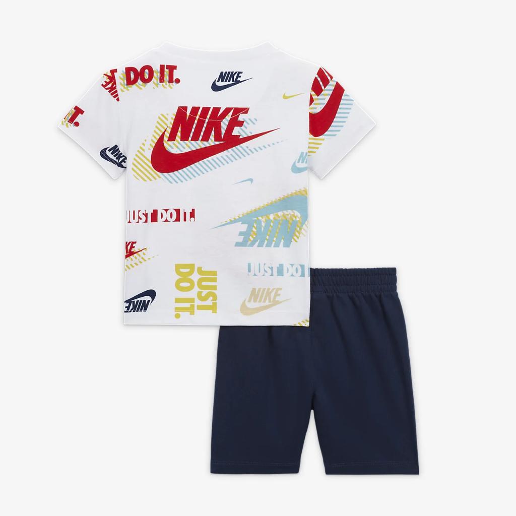 Nike Active Joy Shorts Set Baby (12-24M) Set 66K471-U90