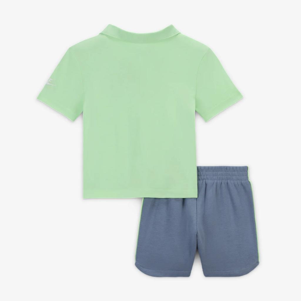 Nike Sportswear Create Your Own Adventure Baby (12-24M) Polo and Shorts Set 66M017-U9E