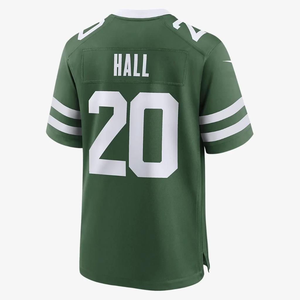 Breece Hall New York Jets Men&#039;s Nike NFL Game Football Jersey 67NM03T672F-GT9