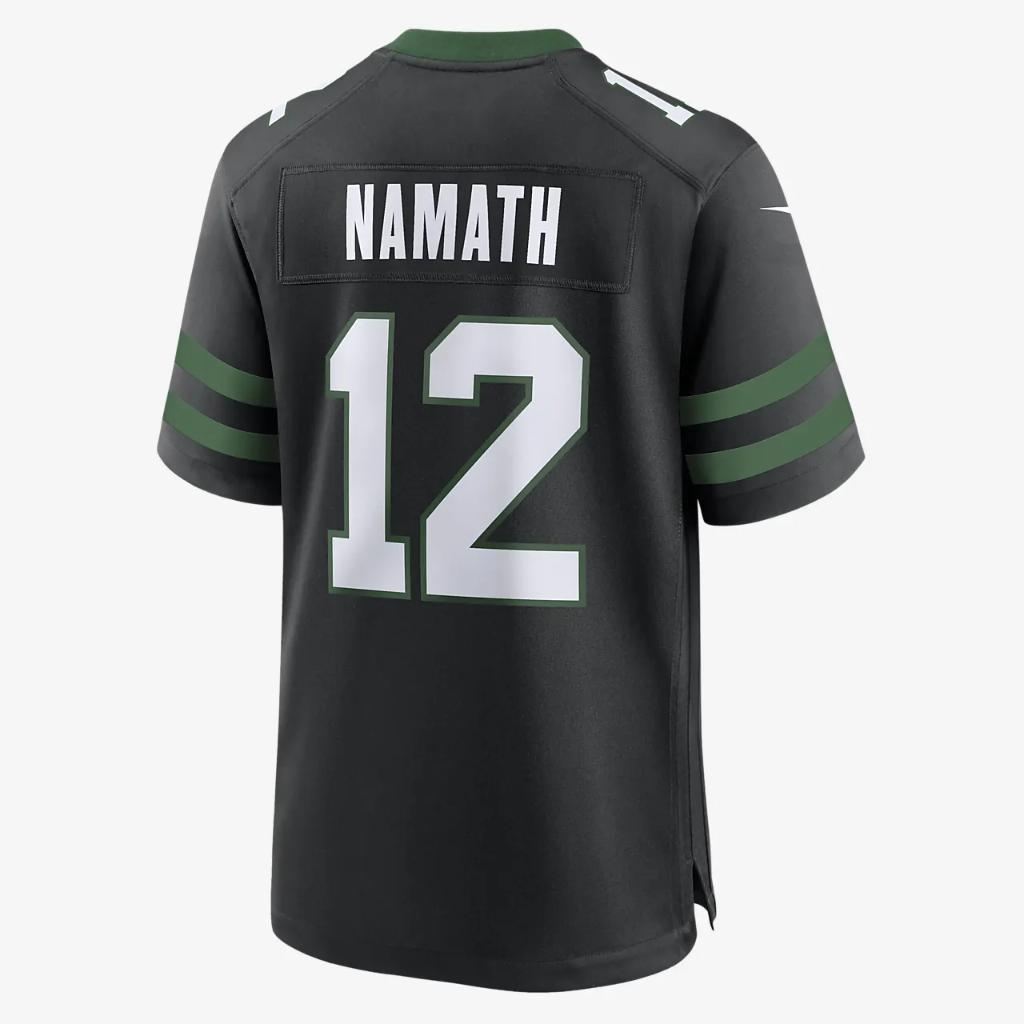 Joe Namath New York Jets Men&#039;s Nike NFL Game Football Jersey 67NM09WKW6C-BHX