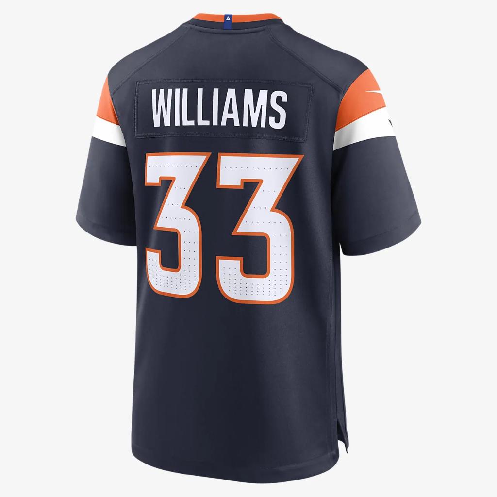 Javonte Williams Denver Broncos Men&#039;s Nike NFL Game Football Jersey 67NM0B8N8WF-HZ0