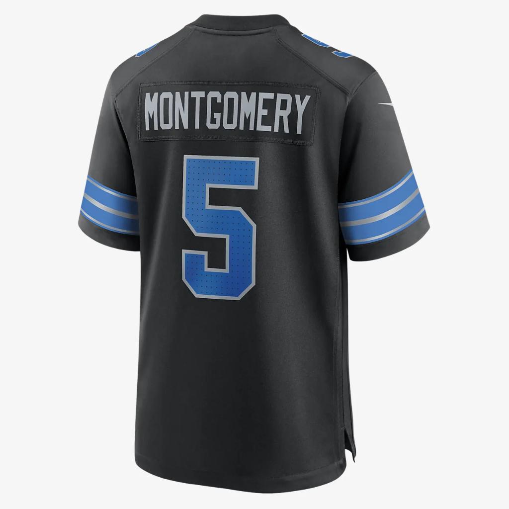 David Montgomery Detroit Lions Men&#039;s Nike NFL Game Football Jersey 67NM0B9M9JF-DE6