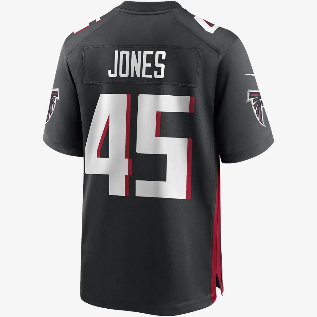 NFL Atlanta Falcons (Deion Jones) Men&#039;s Game Football Jersey 67NMATGH96F-2NJ