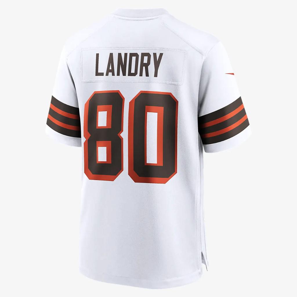 NFL Cleveland Browns (Jarvis Landry) Men&#039;s Game Football Jersey 67NMBW2A93F-2LD