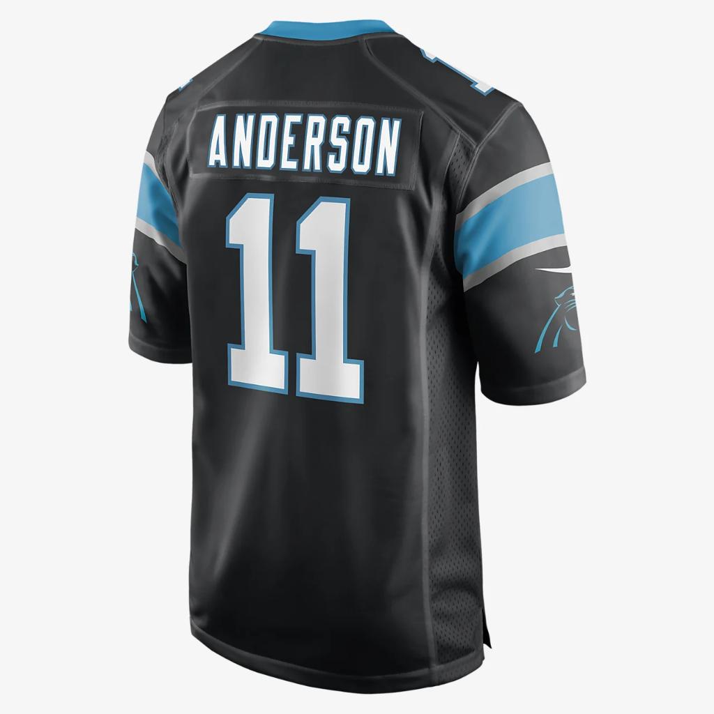 NFL Carolina Panthers (Robby Anderson) Men&#039;s Game Football Jersey 67NMCPGH77F-2NM