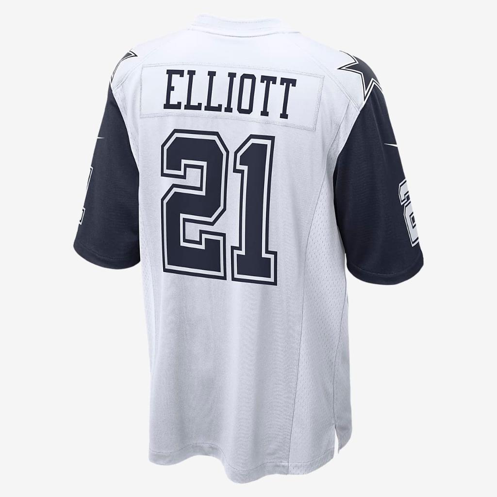 NFL Dallas Cowboys (Ezekiel Elliott) Men&#039;s Game Football Jersey 67NMDC2A7RF-2LB