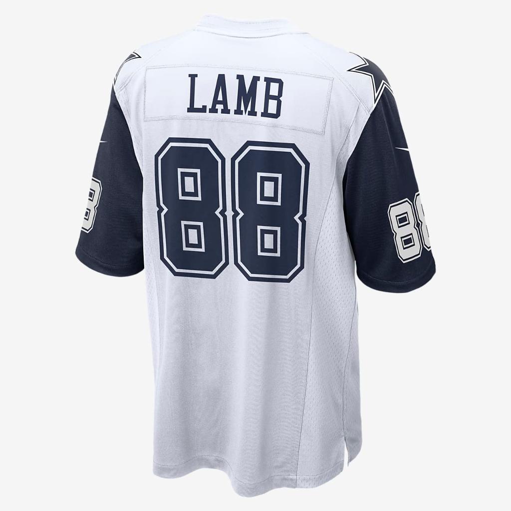 NFL Dallas Cowboys (CeeDee Lamb) Men&#039;s Game Football Jersey 67NMDC2A7RF-2LG