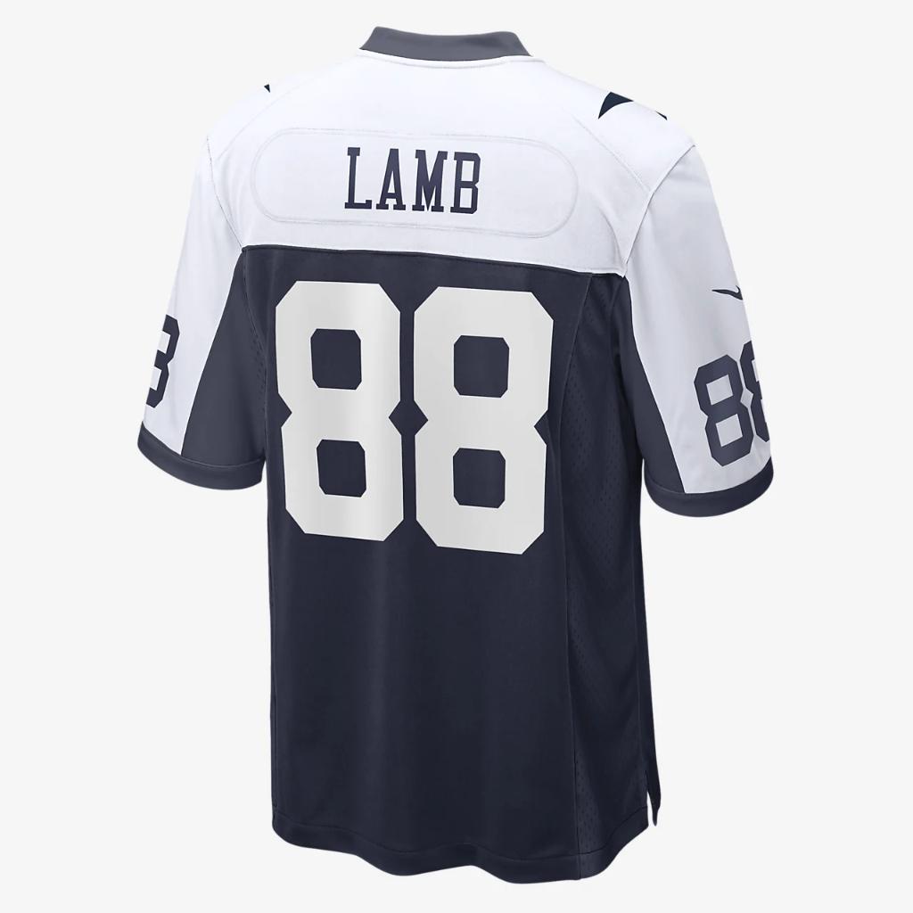 NFL Dallas Cowboys (CeeDee Lamb) Men&#039;s Game Football Jersey 67NMDCGA7RF-2KG