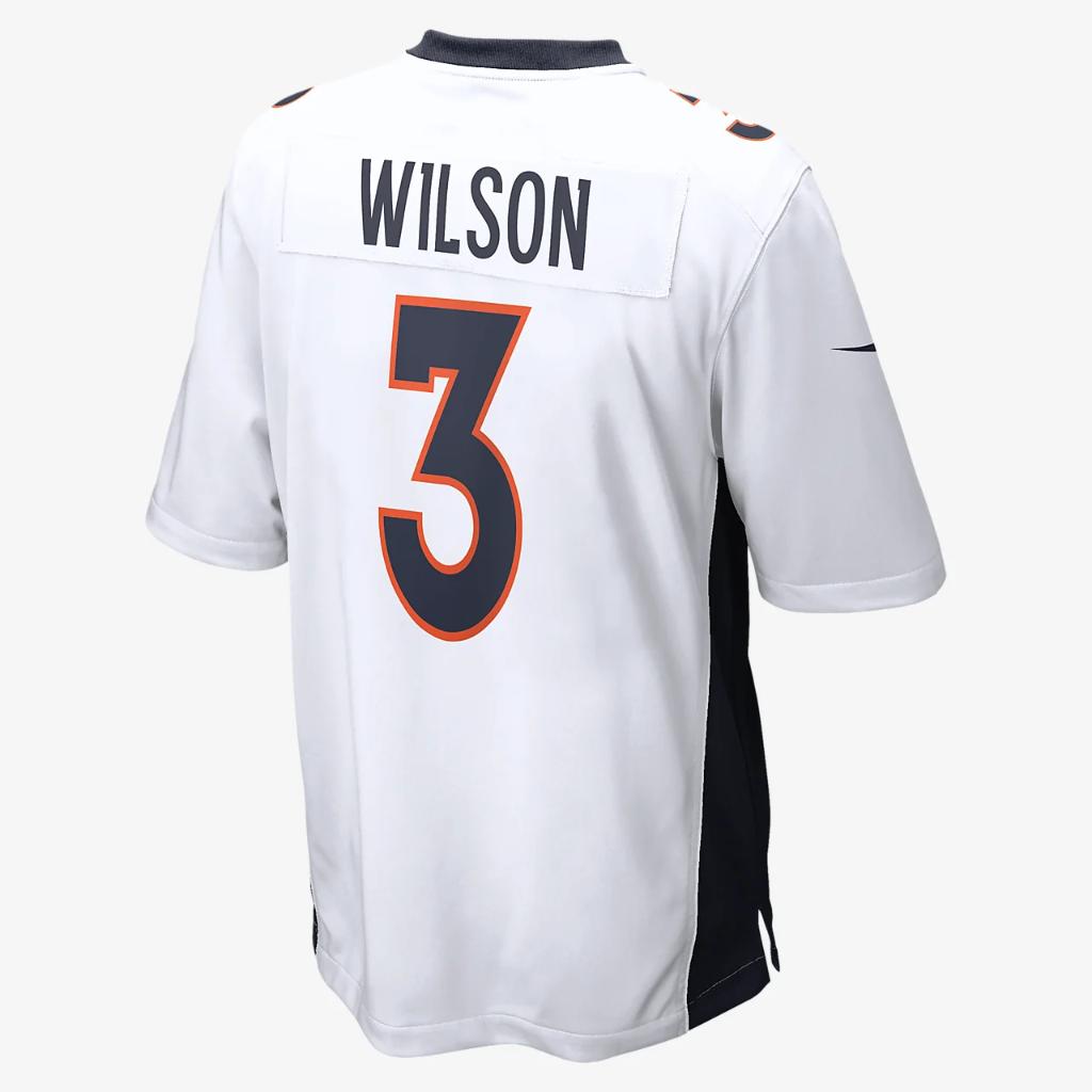 NFL Denver Broncos (Russell Wilson) Men&#039;s Game Football Jersey 67NMDVGR8WF-8Z0