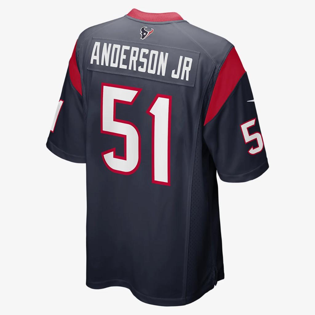 Will Anderson Jr. Houston Texans Men&#039;s Nike NFL Game Football Jersey 67NMHTGH8VF-00N