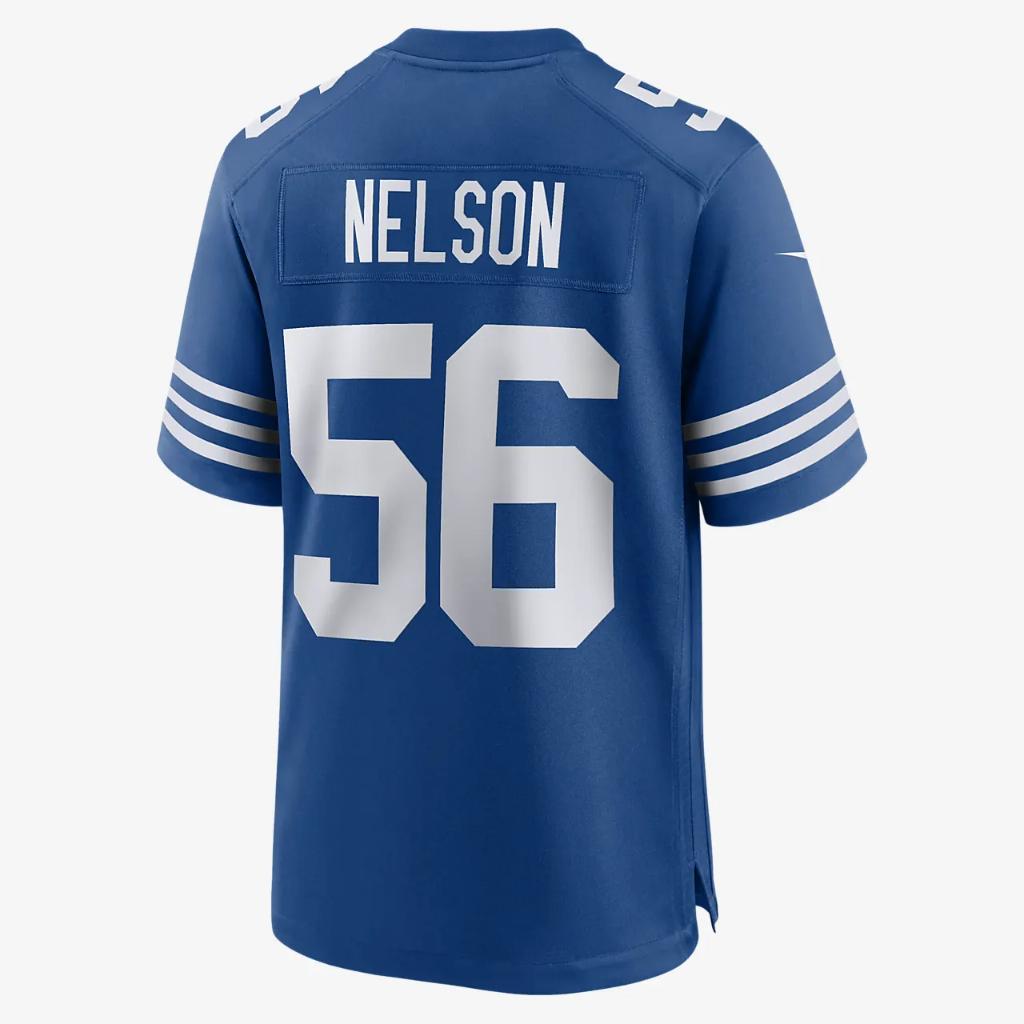 NFL Indianapolis Colts (Quenton Nelson) Men&#039;s Game Football Jersey 67NMINGA98F-2KC