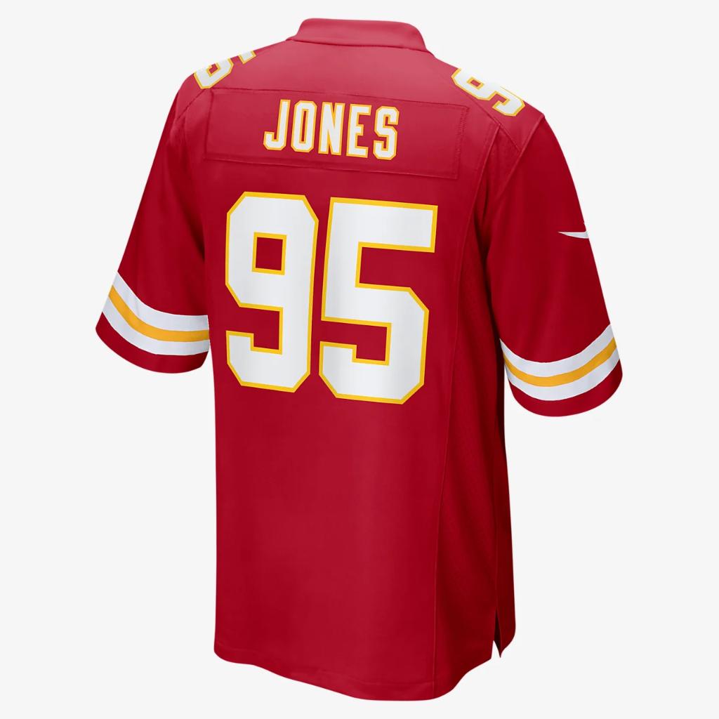 NFL Kansas City Chiefs Super Bowl LVII (Chris Jones) Men&#039;s Game Football Jersey 67NMKCGHF7G-YU3